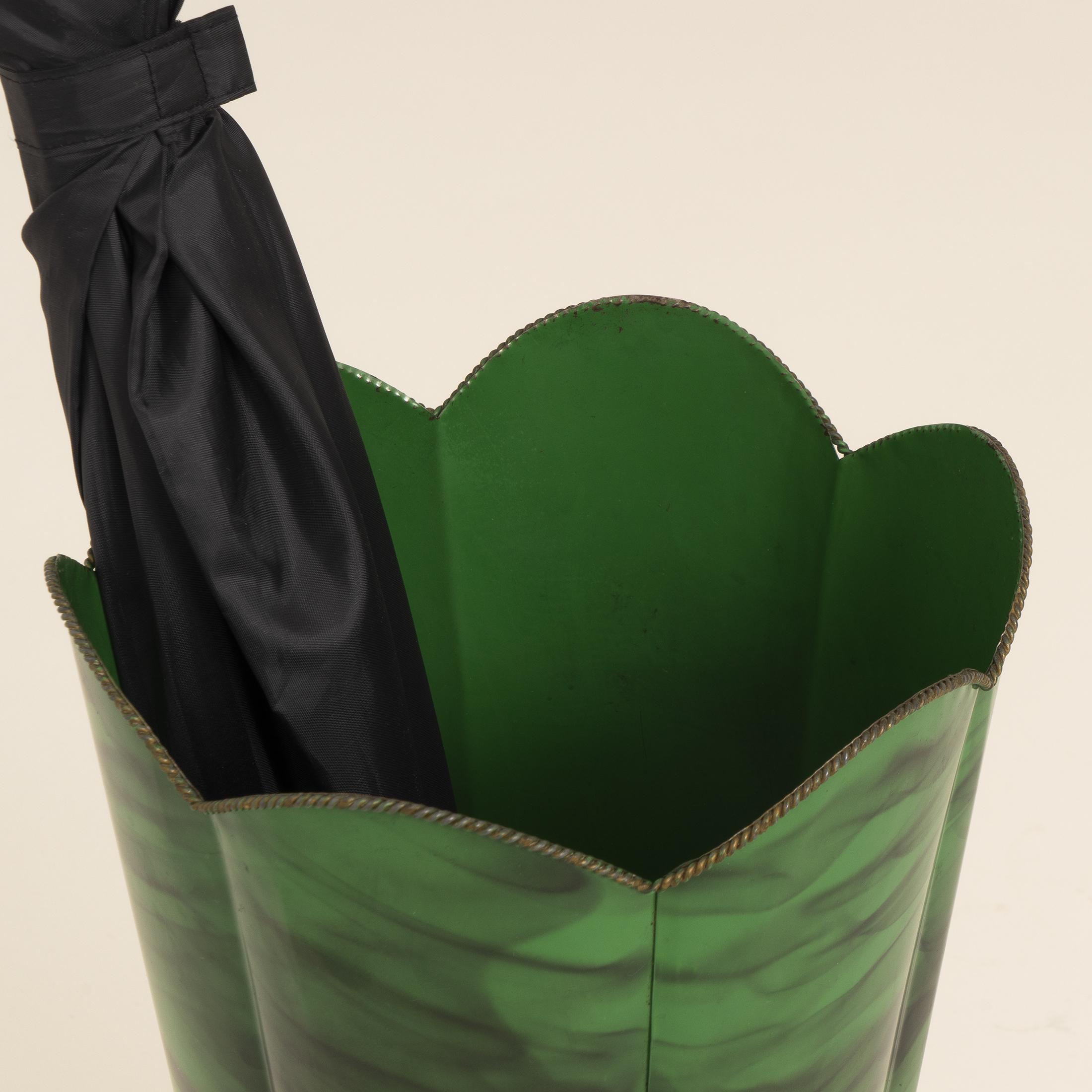 Green Italian Umbrella Stand 0644