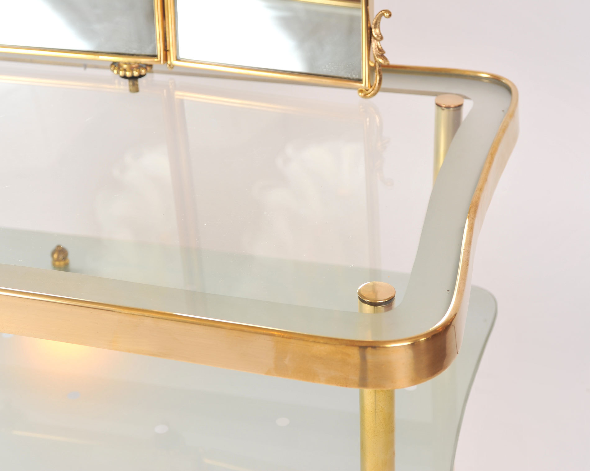 Italian Brass Dressing Table 02