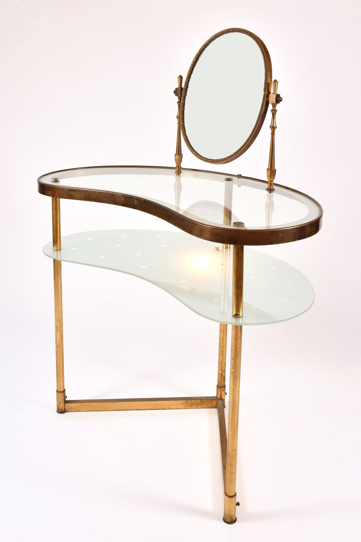 Italian Dressing Table Oval Mirror 02