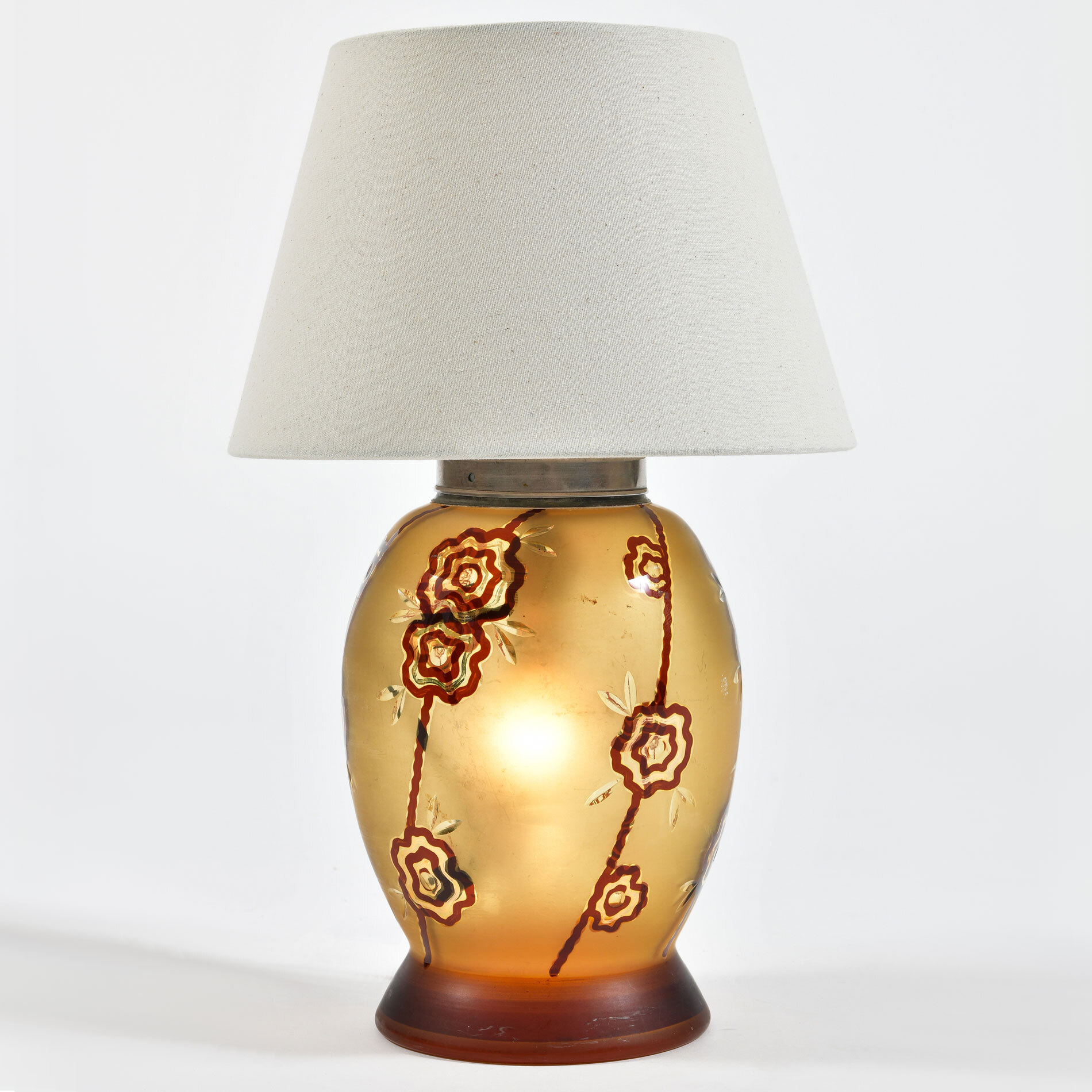 Italian Glass Lamp 01