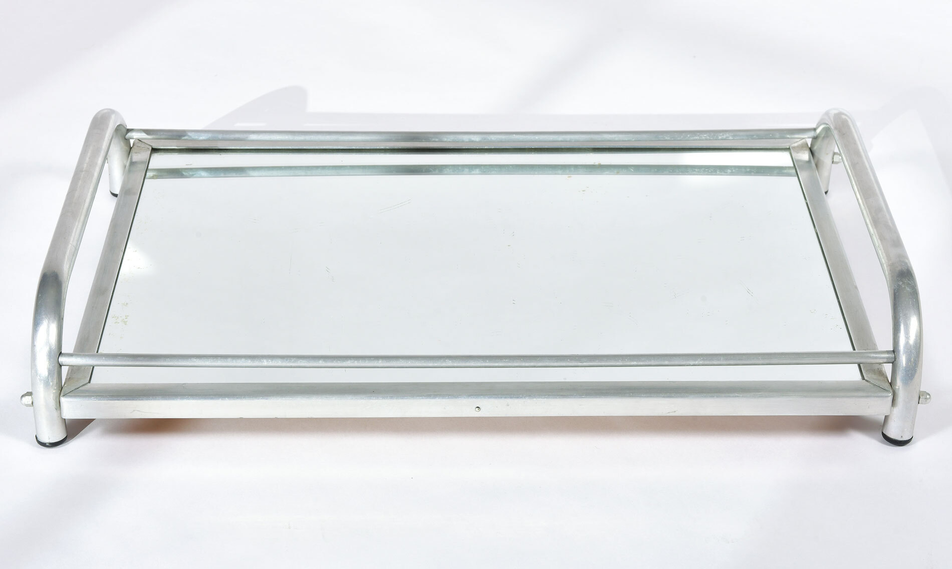 Large Chrome Mirrored Tray 02