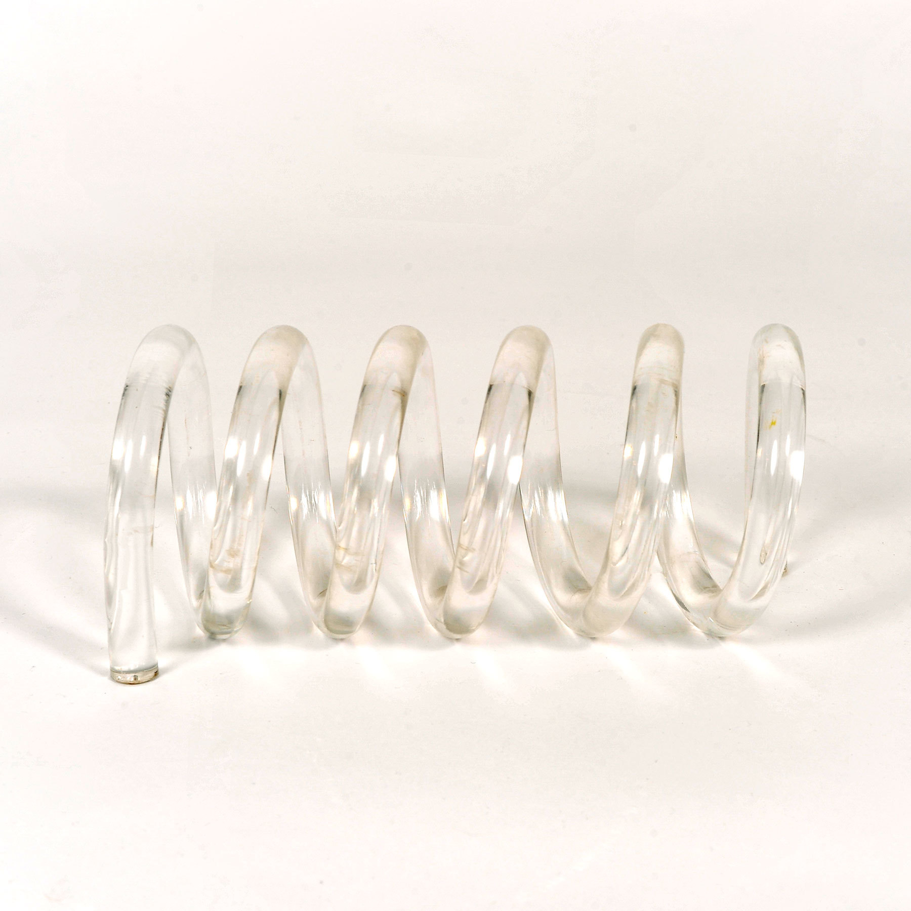 Lucite Spiral Letter Rack 01