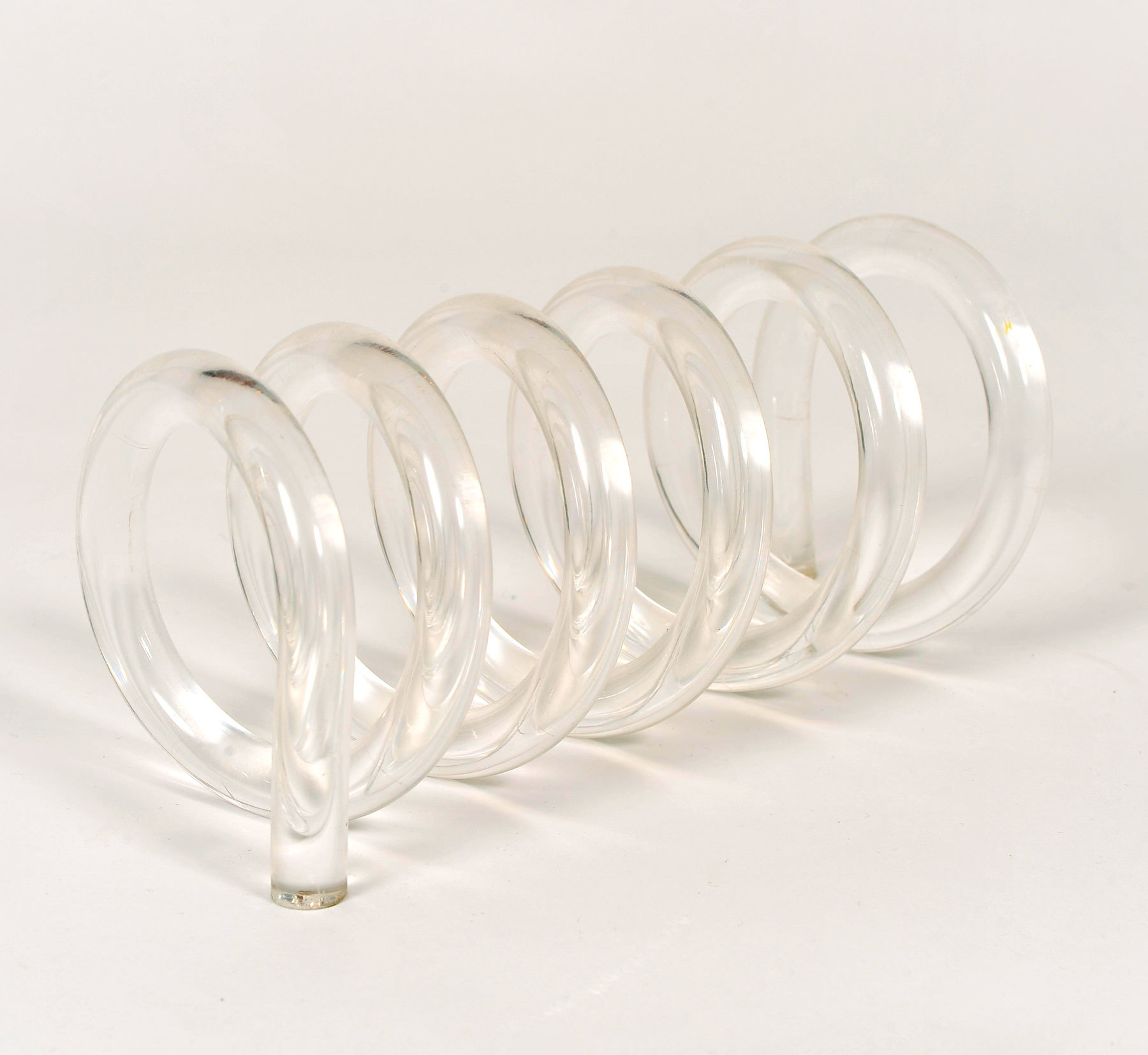 Lucite Spiral Letter Rack 02