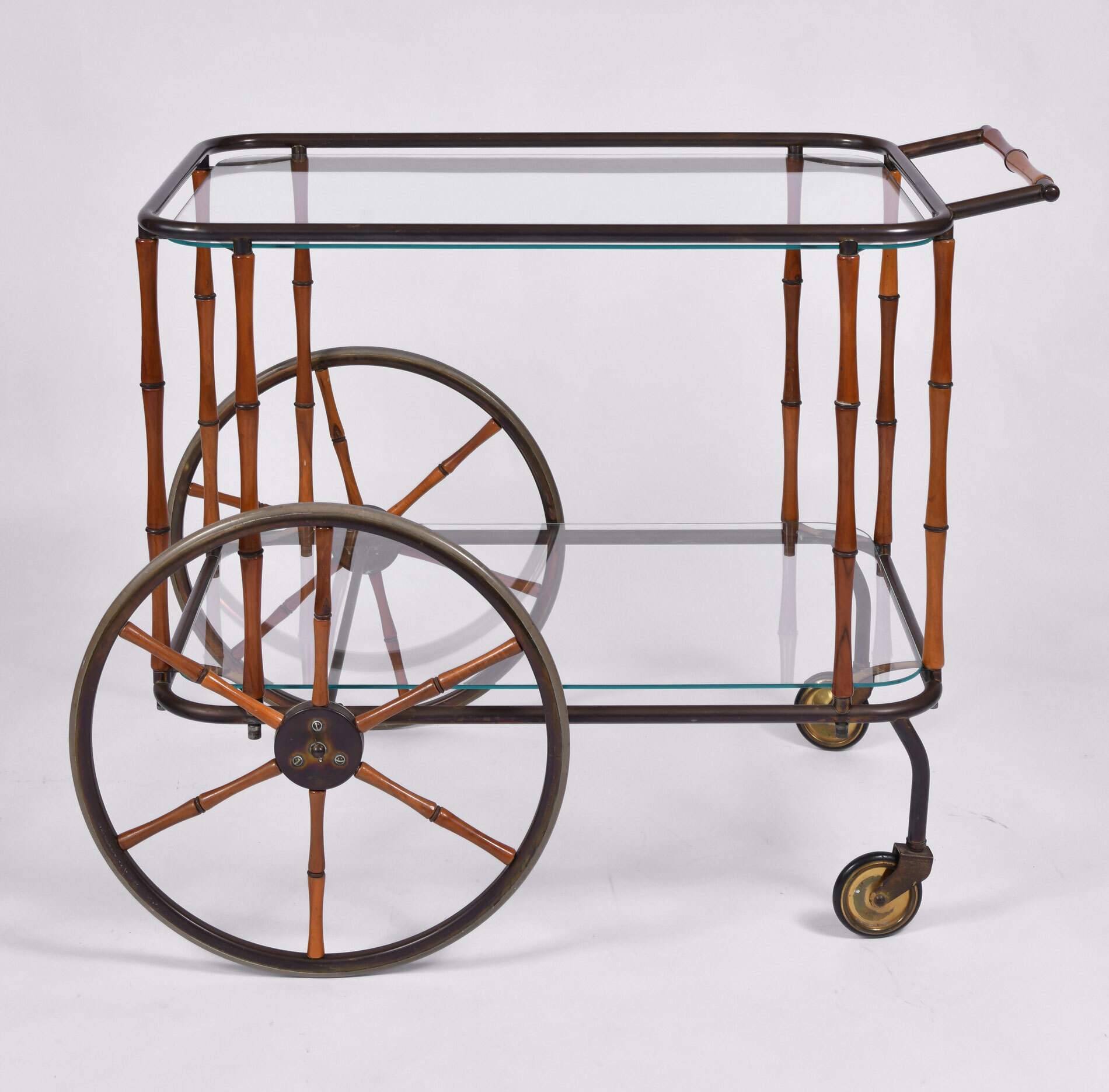 The image for Maison Jansen Bamboo Trolley 02