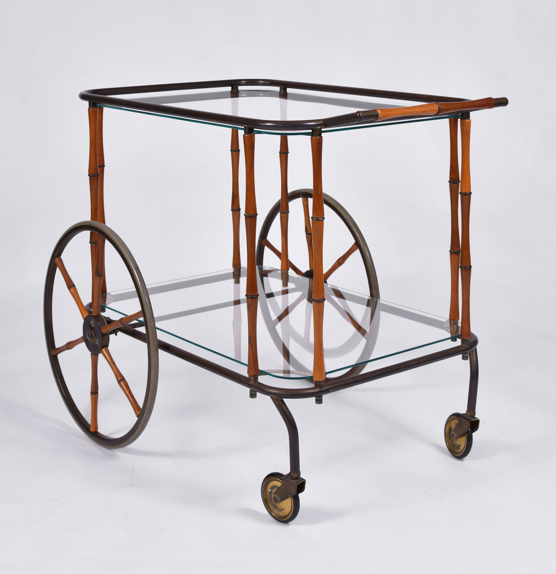 The image for Maison Jansen Bamboo Trolley 03