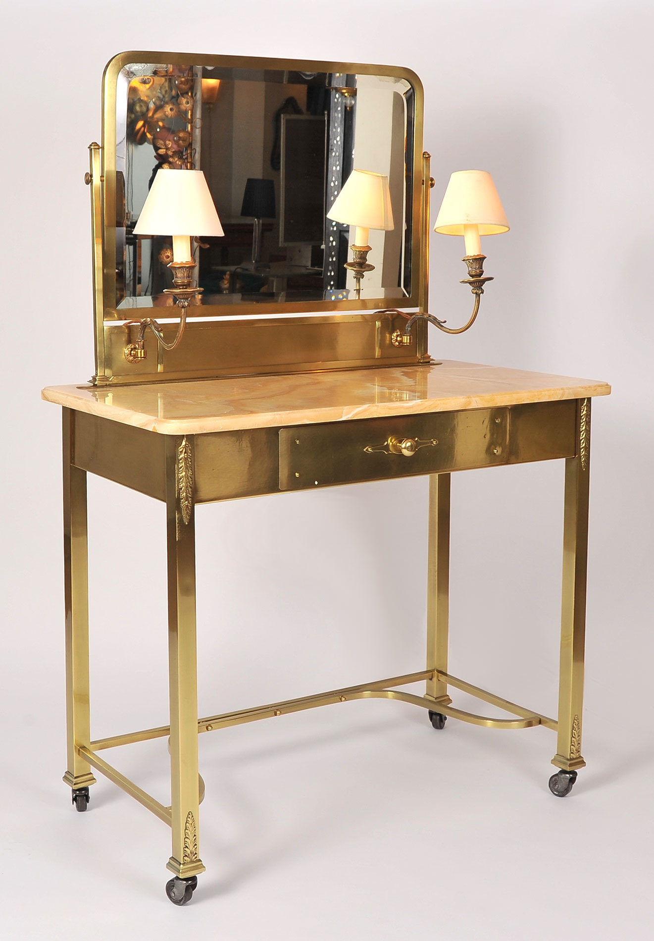 The image for Marble Topped Dressing Table 03