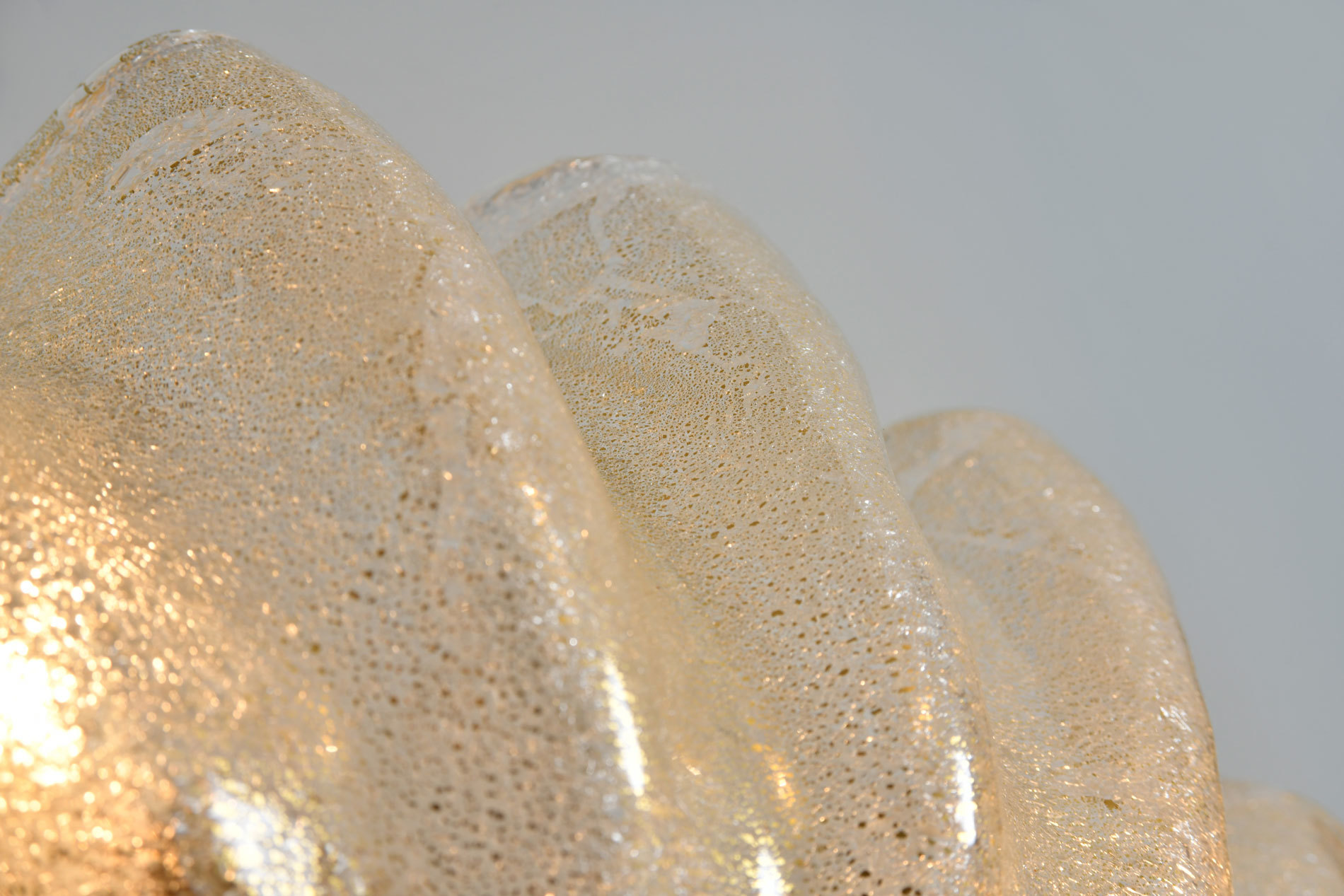 Murano Clam Shell Wall Lights 04