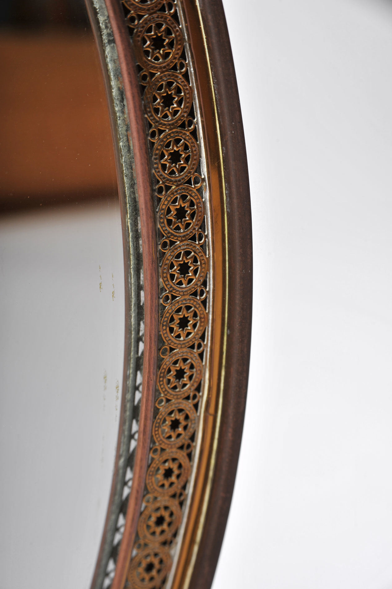 Oval Filligree Mirror 05