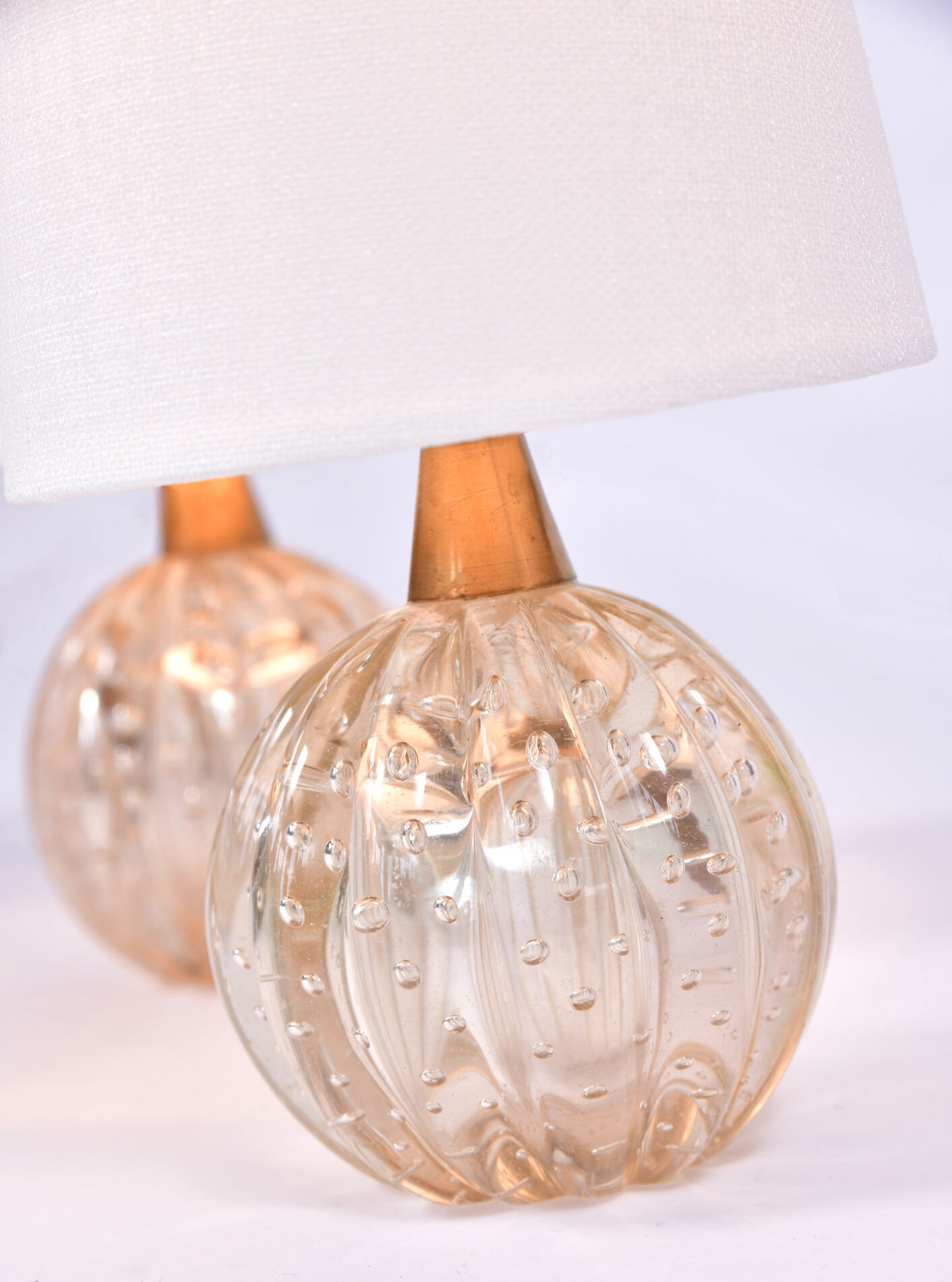 Paiar Clear Murano Lamps 02