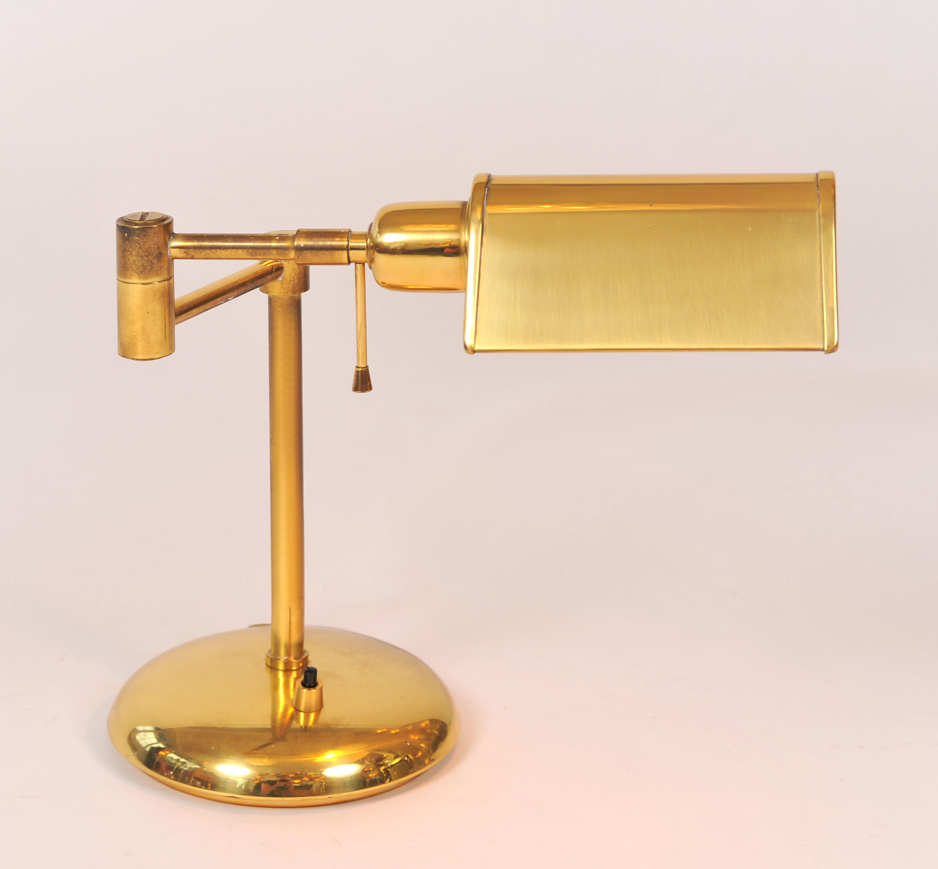 Pair Brass Desk Lamps 03