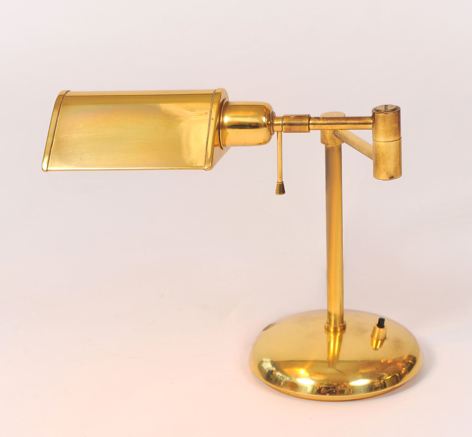 Pair Brass Desk Lamps 04