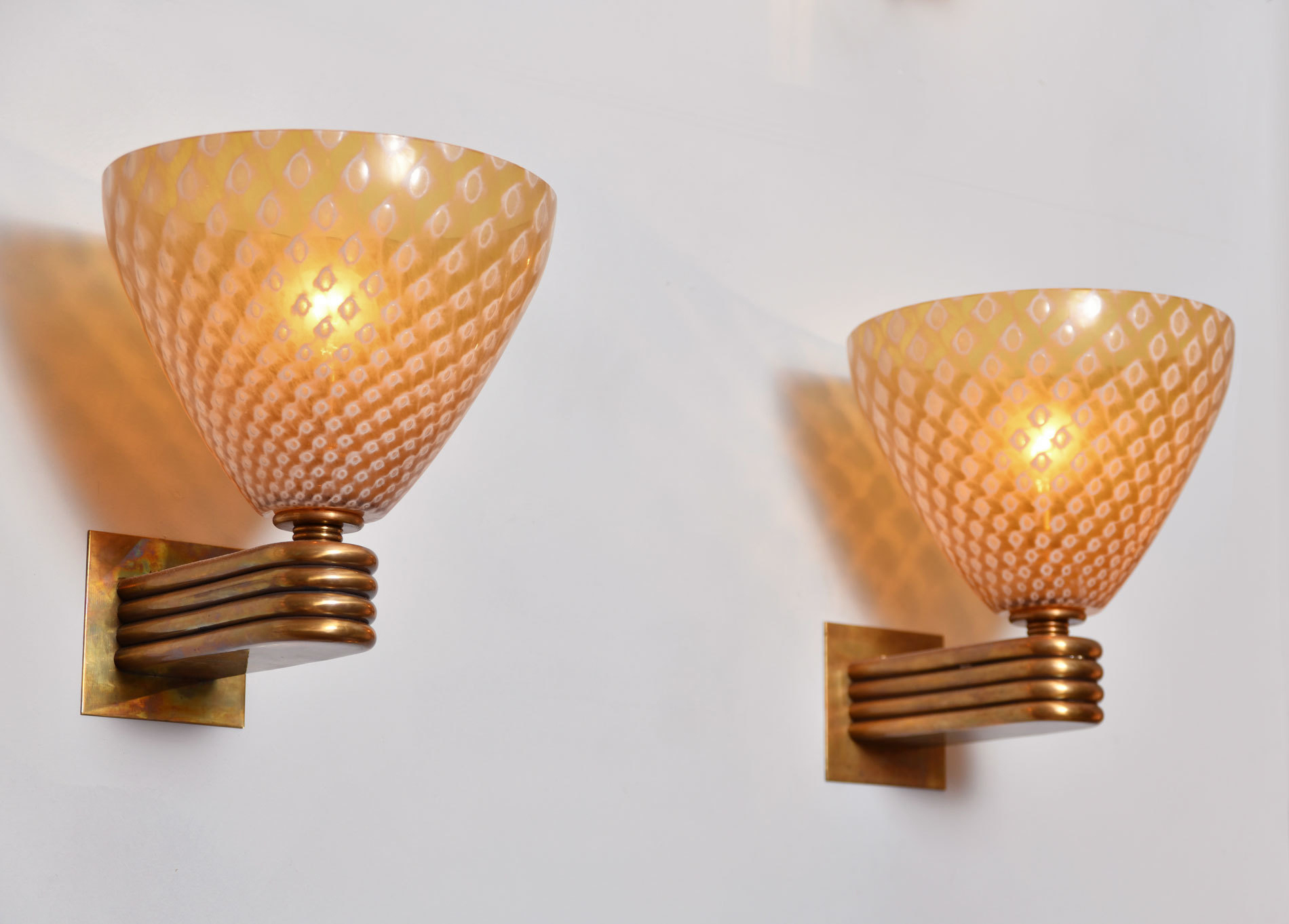 Pair Caramella Wall Lights 03