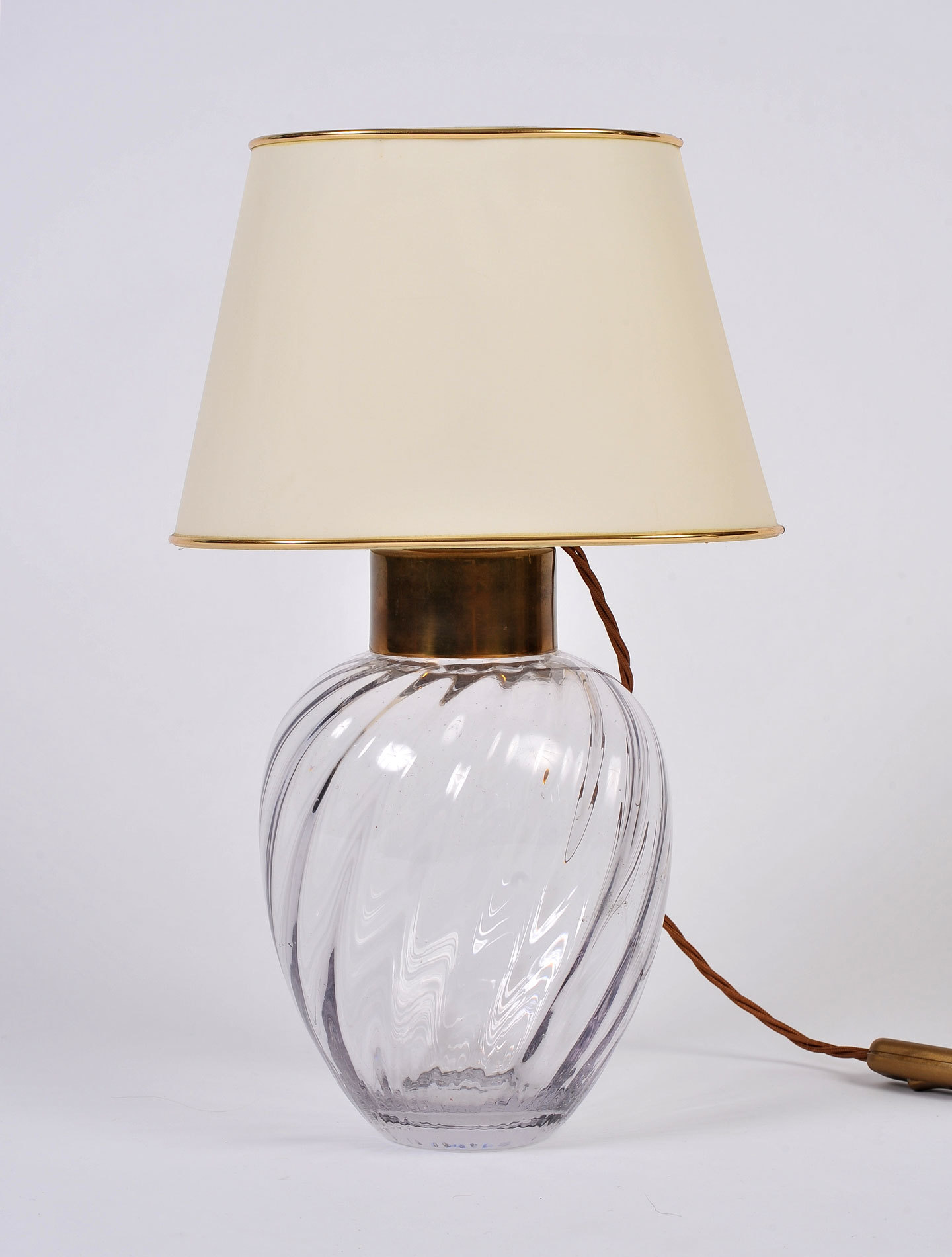 Pair Italian Glass Lamps 03