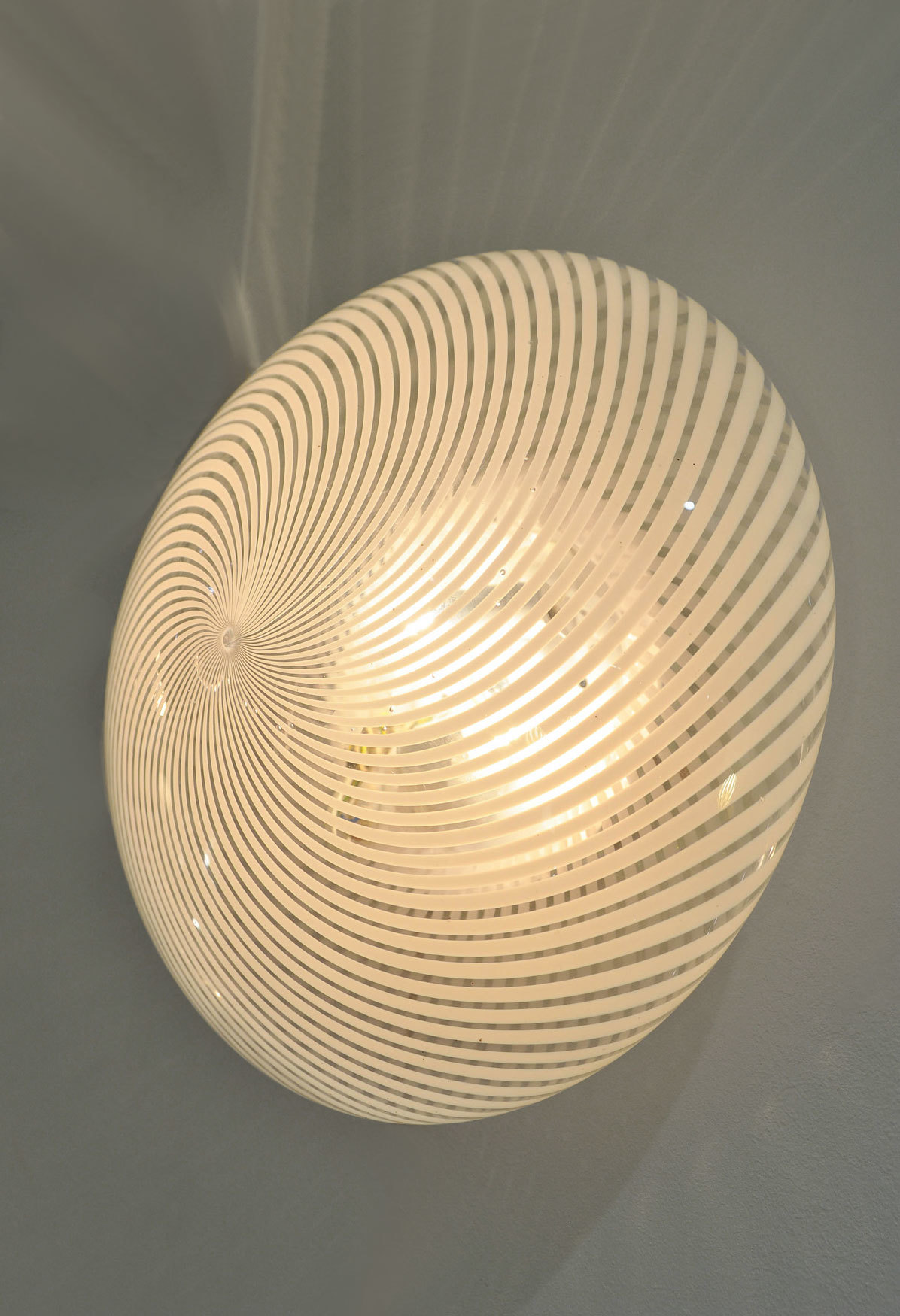 Pair Swirl Circular Wall Lights 03