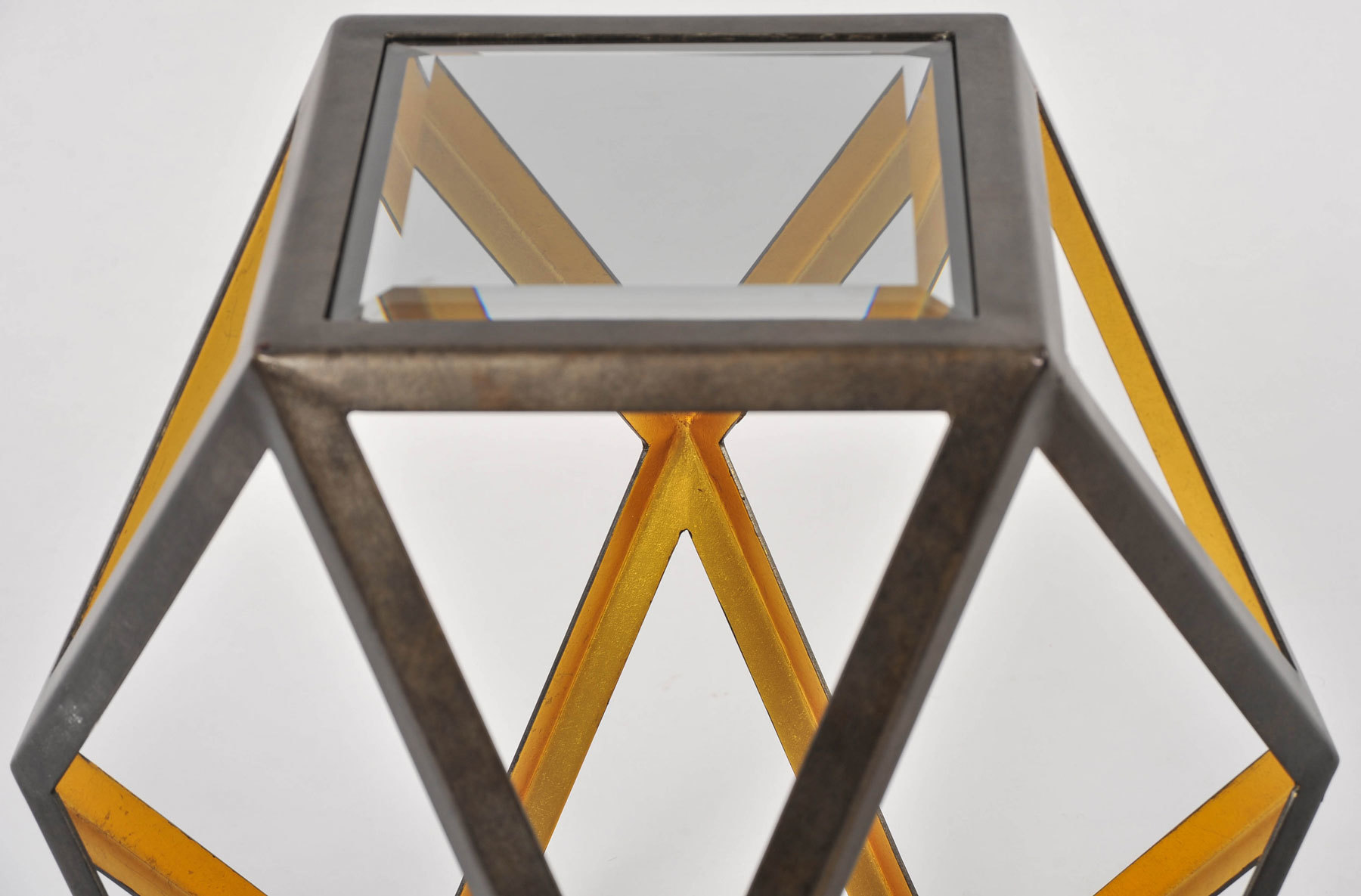 Pair Of Geometric Side Tables 06