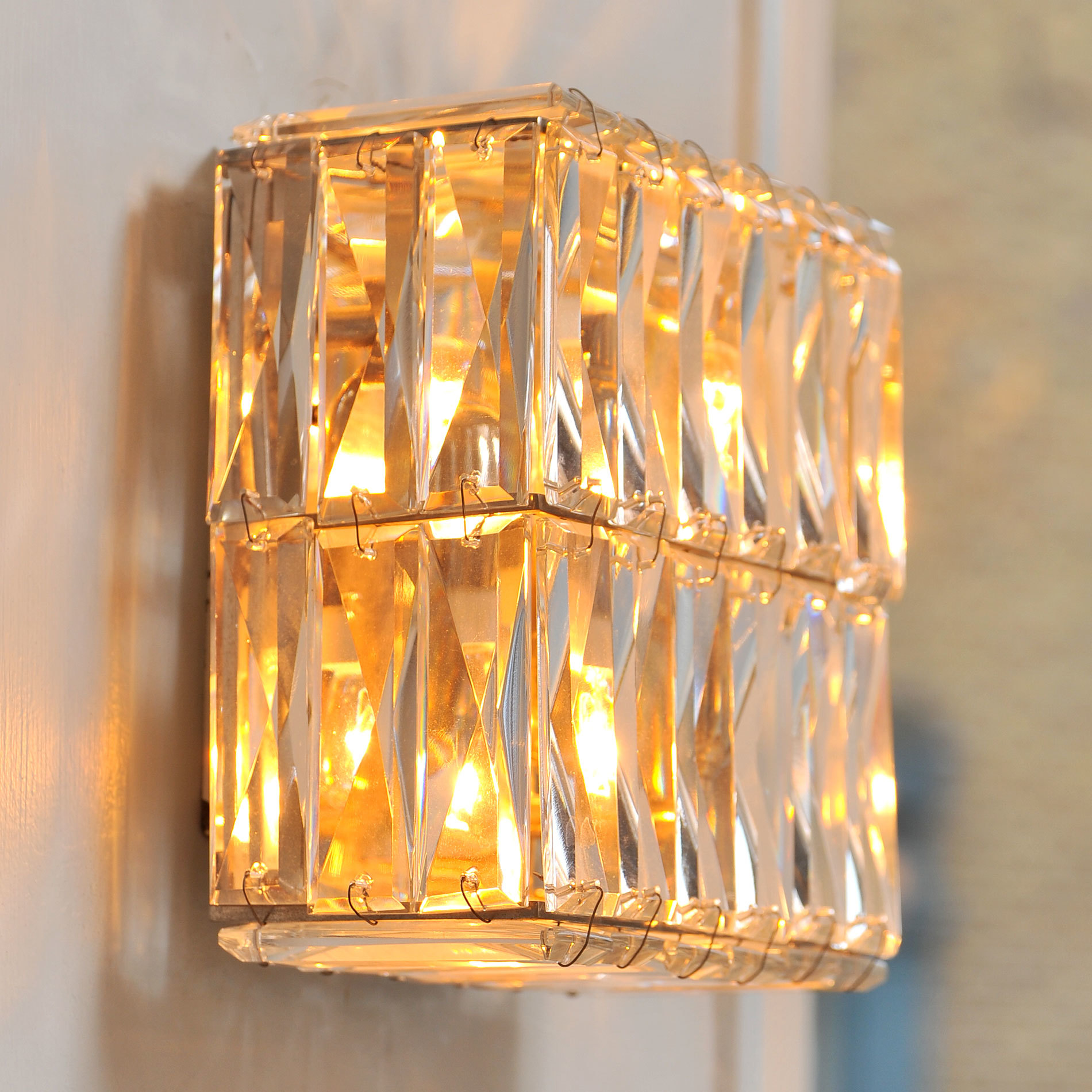 Pair Of Jewelled Wall Lights 03