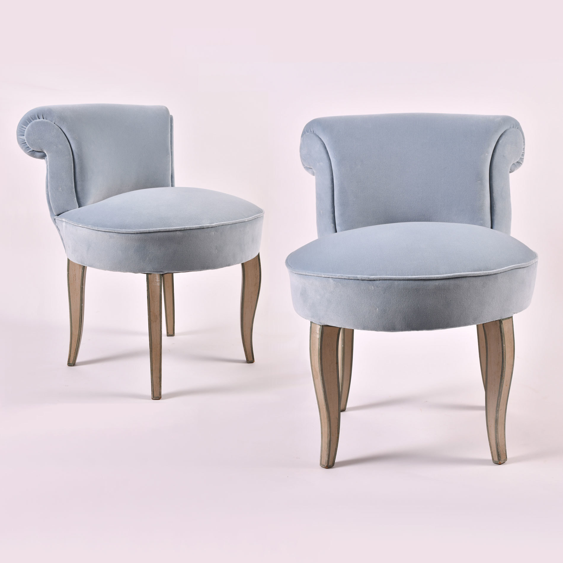 Pair Of French Vintage Dressing table Chairs Valerie Wade pair-of-french-vintage-dressing-table-chairs-valerie-wade