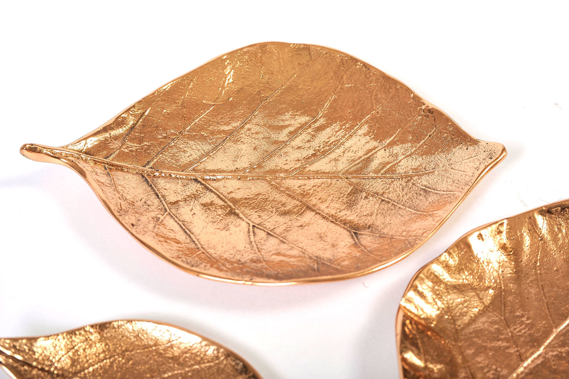 Set Of 3 Leaf Bowls 06