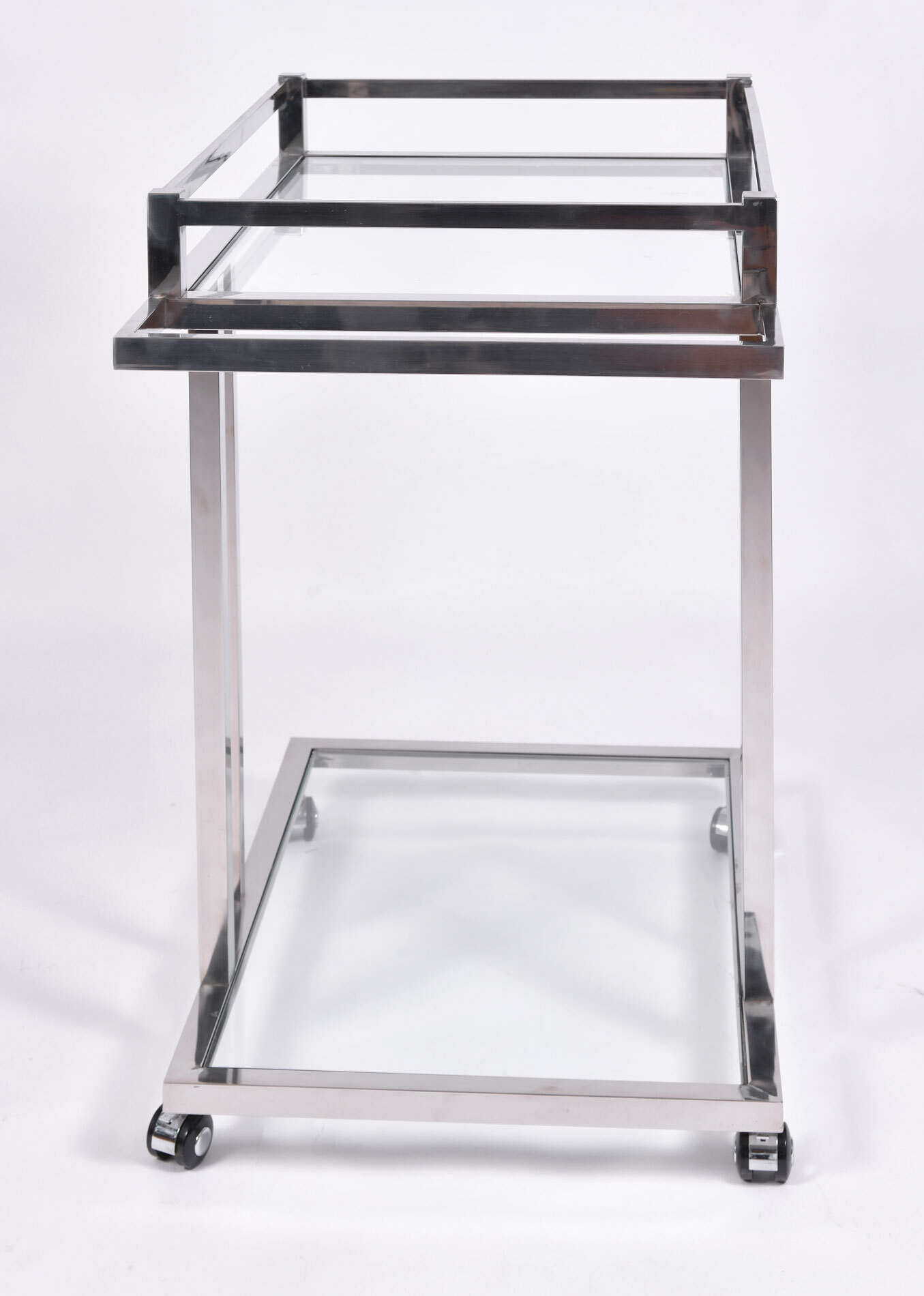 Us 1970S Chrome Drinks Trolley 03