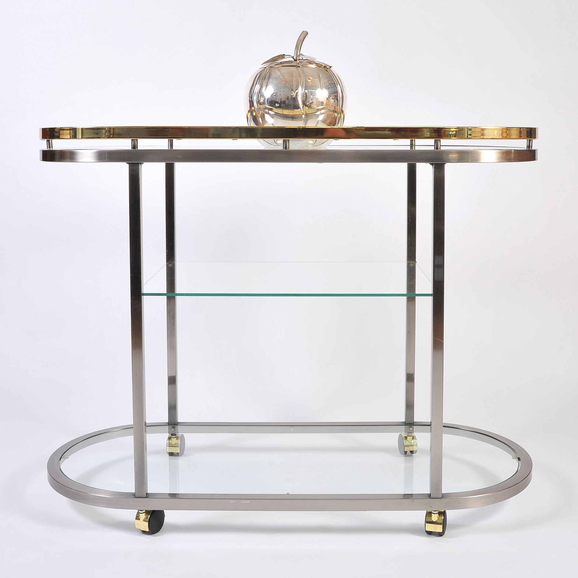 Us Chrome Brass Trolley 01