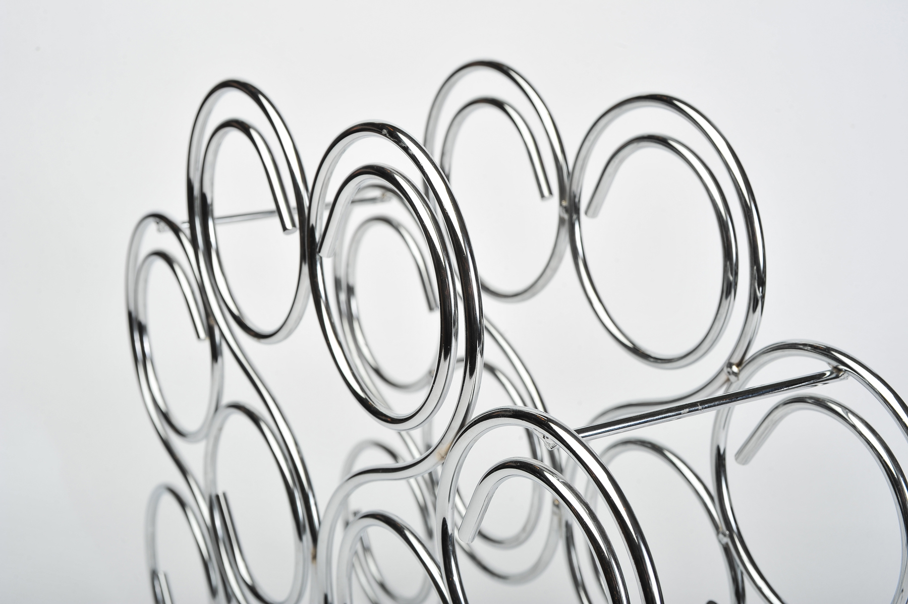 Valerie Wade Chrome Bottle Rack 03