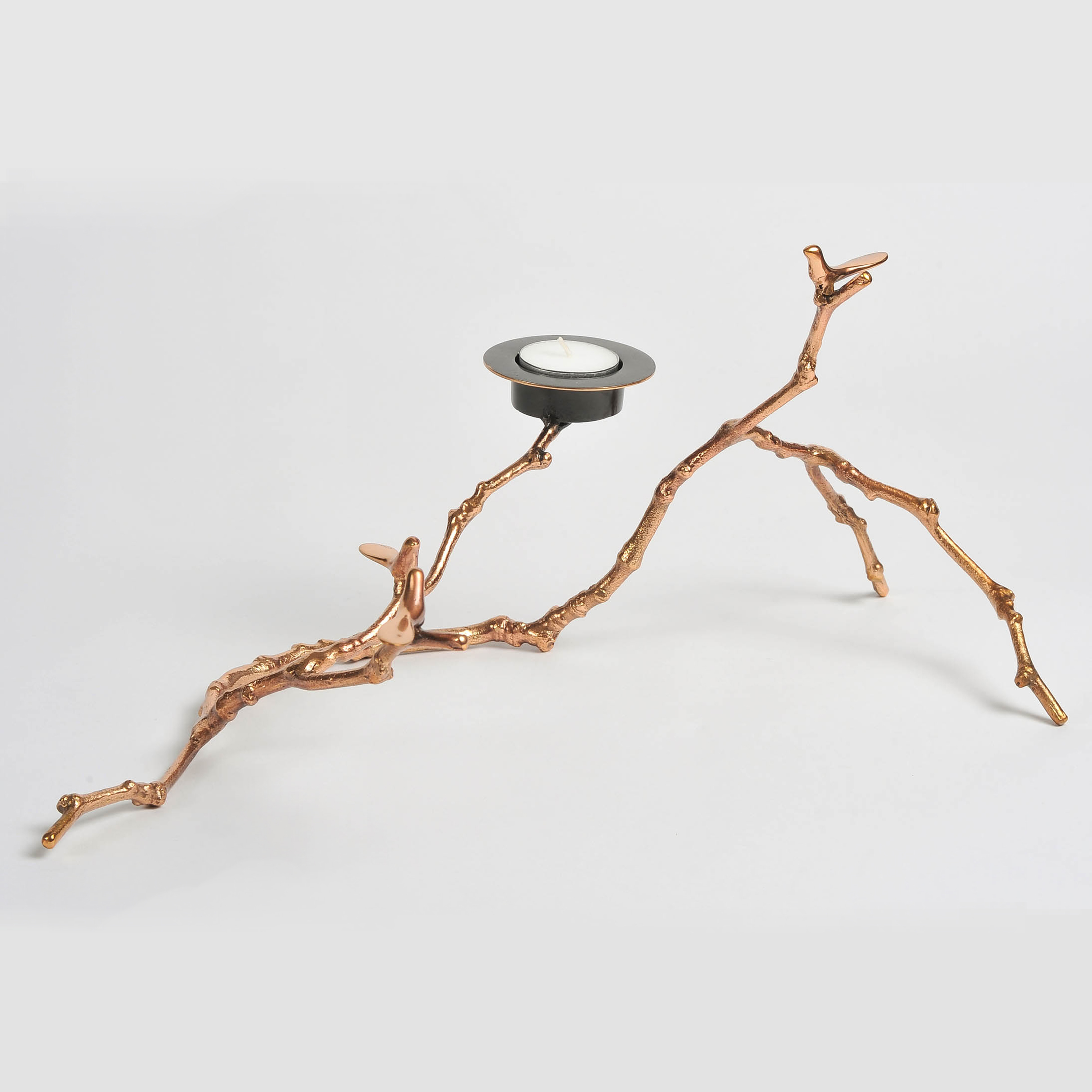 Valerie Wade Twig Candle Holder Copper 03