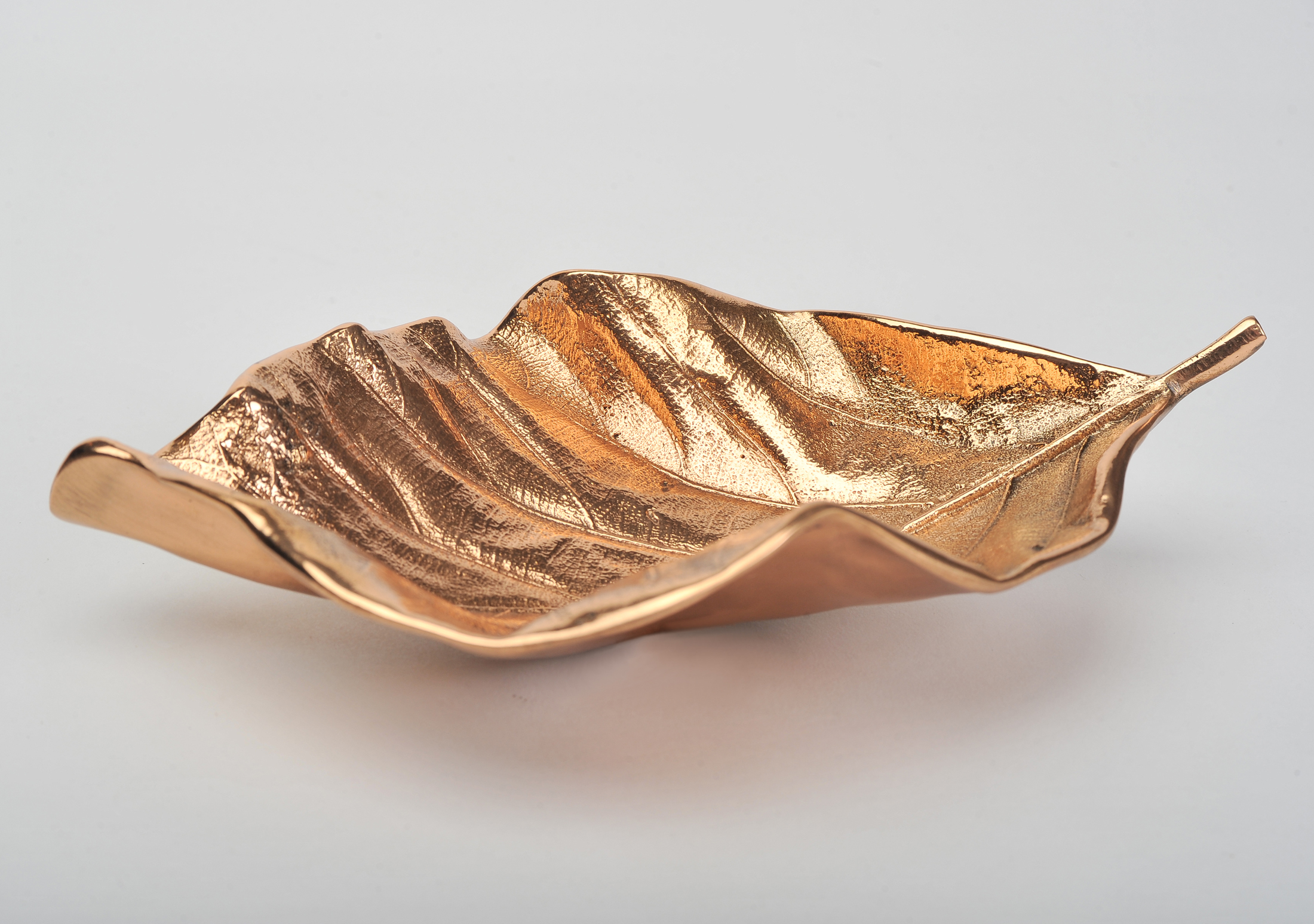 Valerie Wade Cast Bronze Leaf Small 05