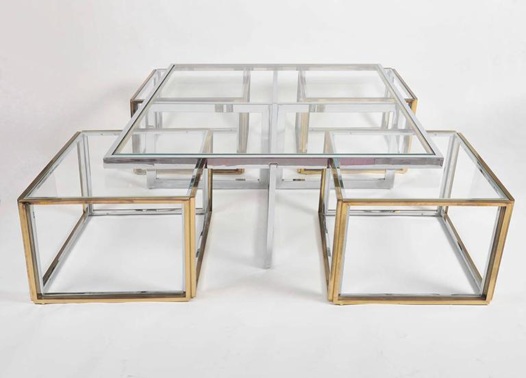Willy Rizzo Coffee Table Iv L