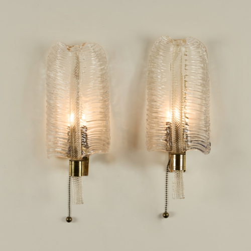 1950S Italian Murano Leaf Lights Valerie Wade 23 089 V1
