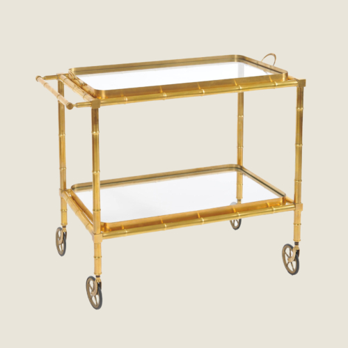 Bamboo Brass Trolley 01 Vw