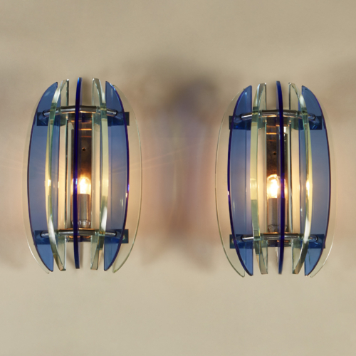 Blue Green Veca Wall Lights 0186 V1