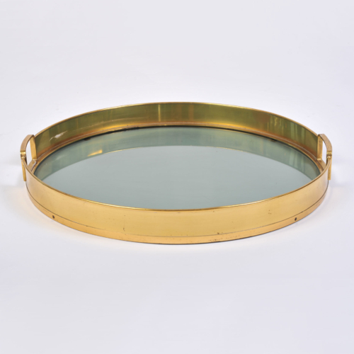 Circular Brass Tray 01