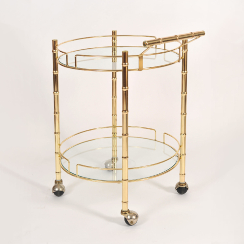 Circular Brass Trolley 01