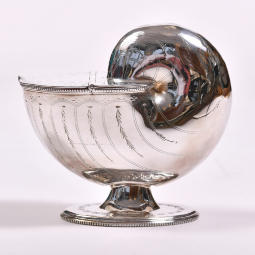 English Silver Plate Cornucopia 01