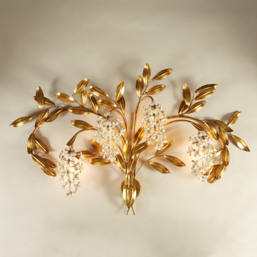 Gold Wisteria Wall Light 20210427 0128 V1