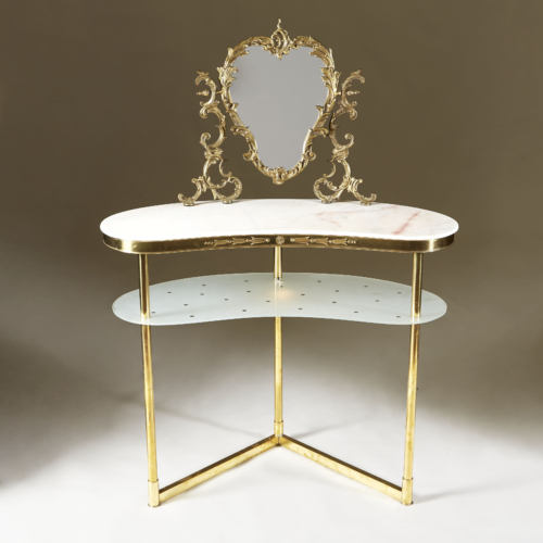 Italian Marble Topped Dressing Table 0068 V1