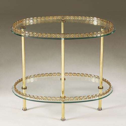 Italian Oval Table 063 V1