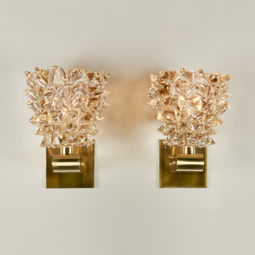 Italian Pink Rostrato Wall Lights Valerie Wade 23 133 V1