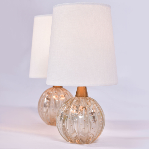 Paiar Clear Murano Lamps 01