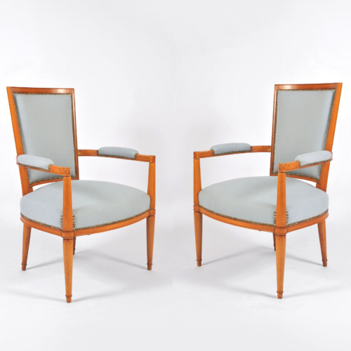 Pair Of Arbus Armchairs 01