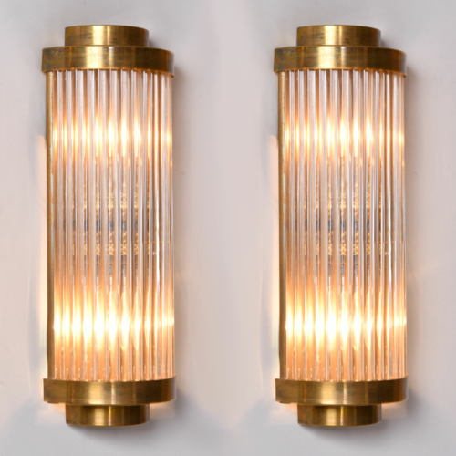 Pair Ravello Wall Lights 2 Tiers 01