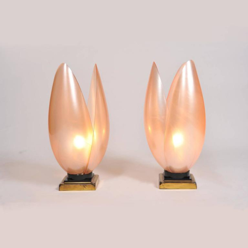 Pink Lotus Lamps 04 L