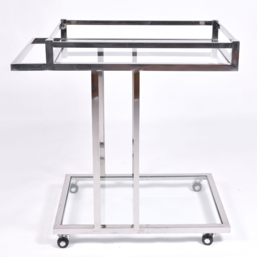 Us 1970S Chrome Drinks Trolley 01