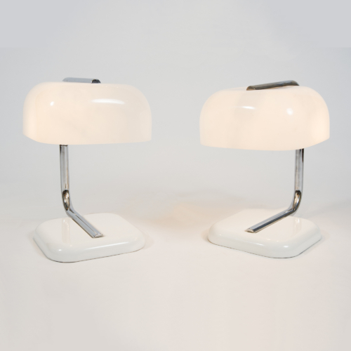 Valerie Wade 1950S Chrome White Lamps –01