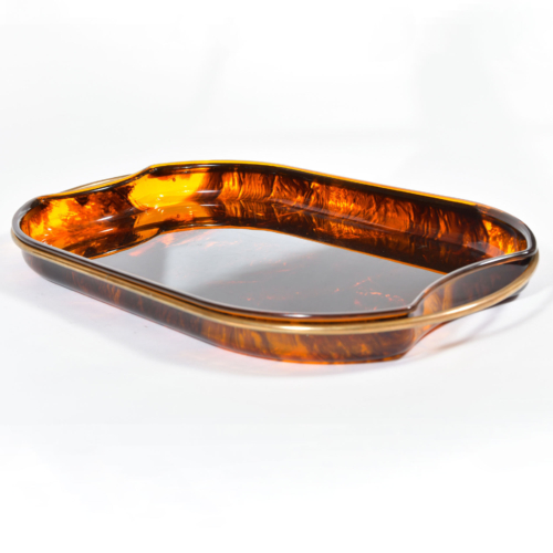 Faux Tortoise Shell Tray 01