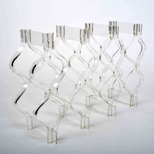 Lucite Bottle Rack I