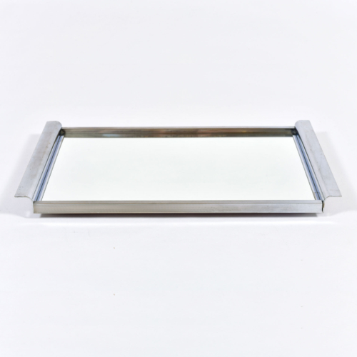 Medium Chrome Mirrored Tray 01
