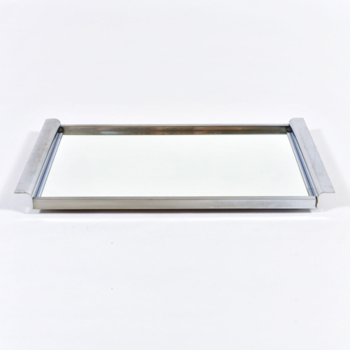 Medium Chrome Mirrored Tray 01