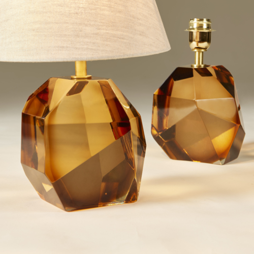 Rock Lamps In New Style Amber 016 V1