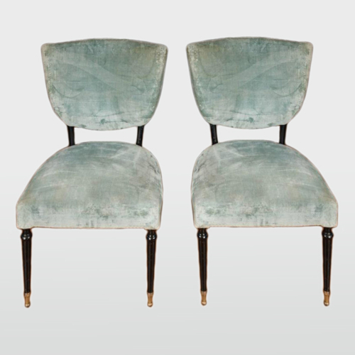 Valerie Wade Fs543 Pair 1950S Side Chairs Paolo Buffa 01